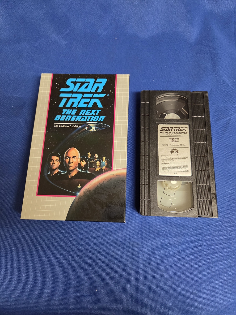 Star Trek The Next Generation Collector's Edition VHS Angel One